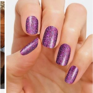 Color Street-Fiji Fuchsia (sparkle pink/purple). Unopened package.